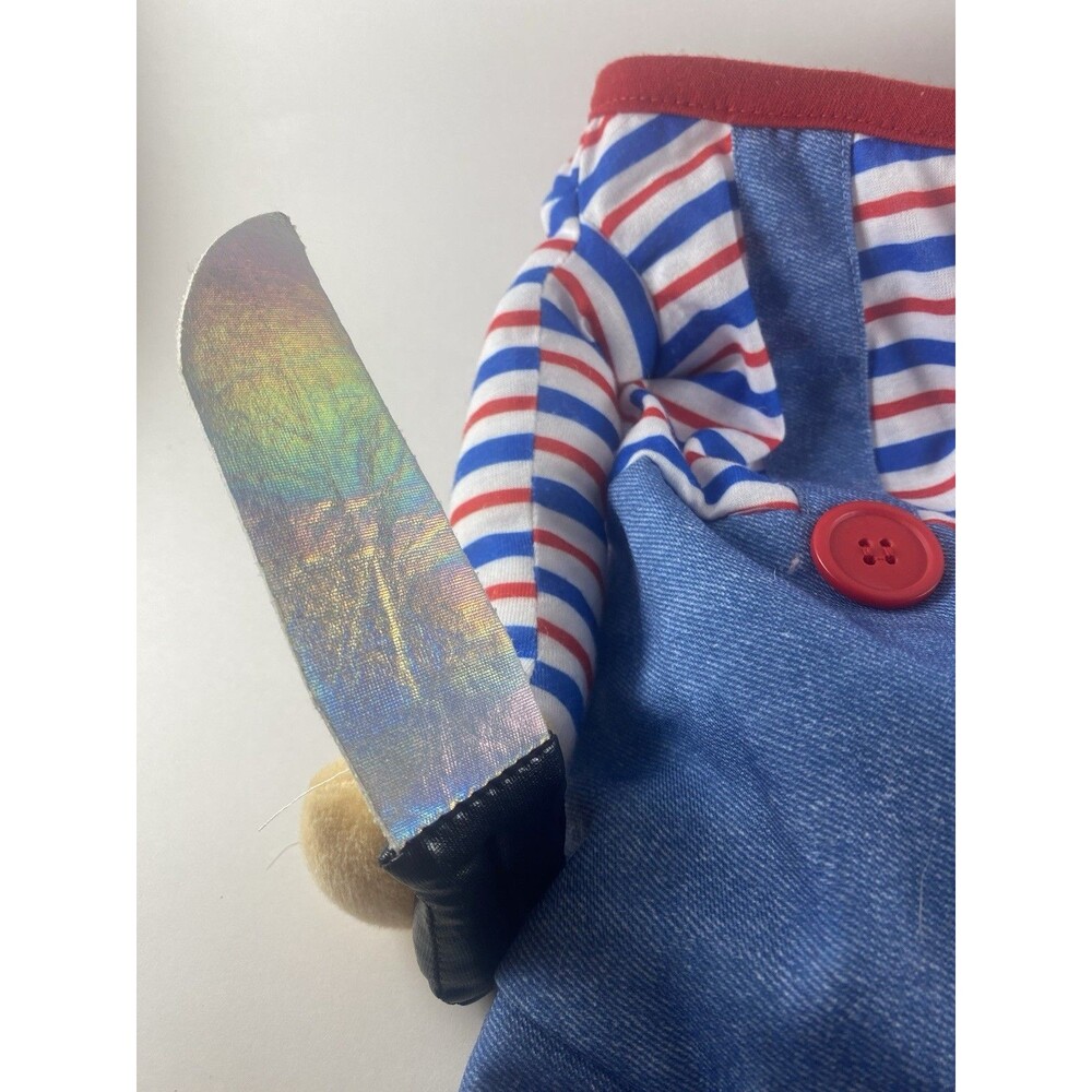 Chucky Doll "Killin' It" Dog Cosplay Costume Halloween Dog Clothes Dogs Cats